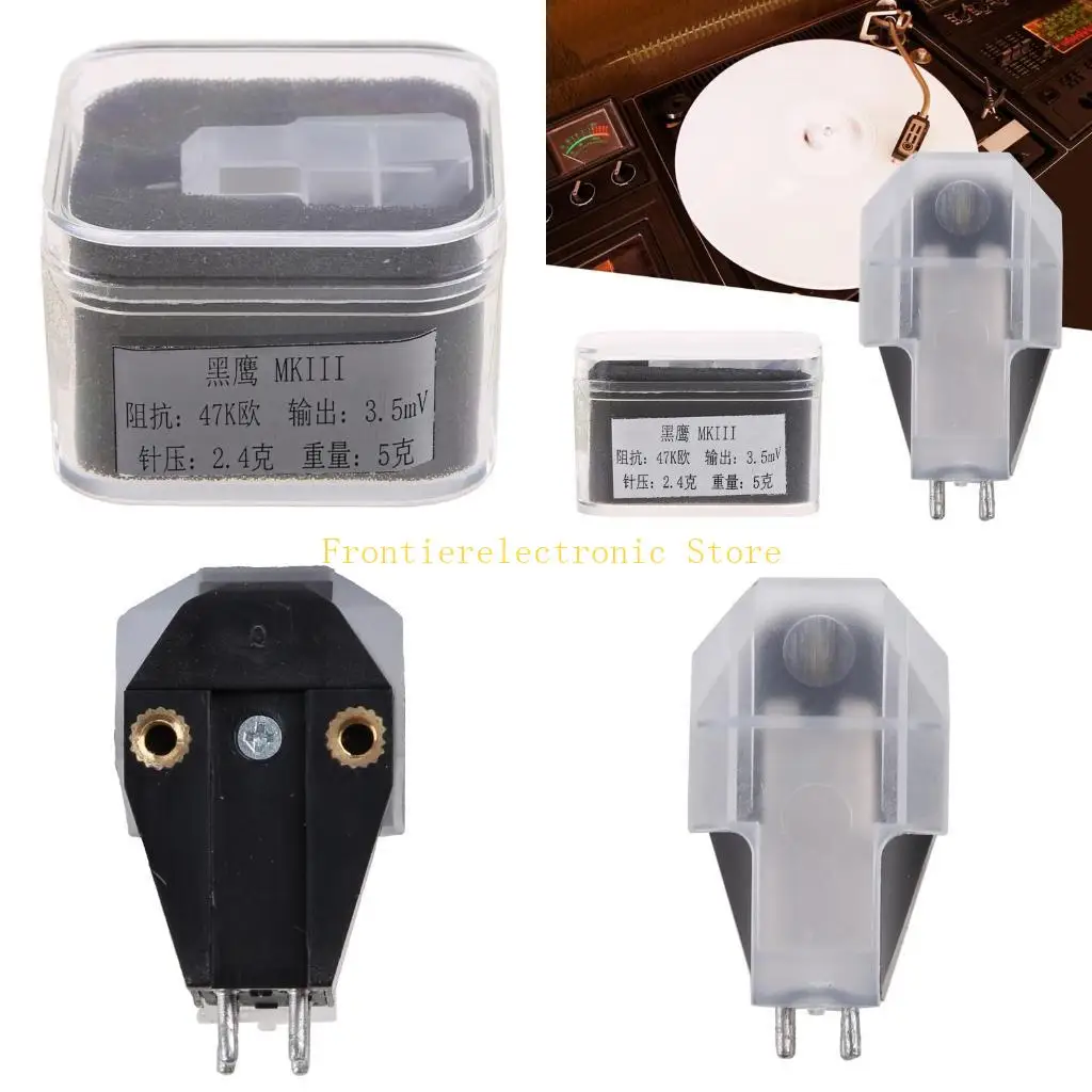 

G8DB 13 мм отверстия DIA для Поворотный фонограф овальный стилус иглы для Gramophone Rec