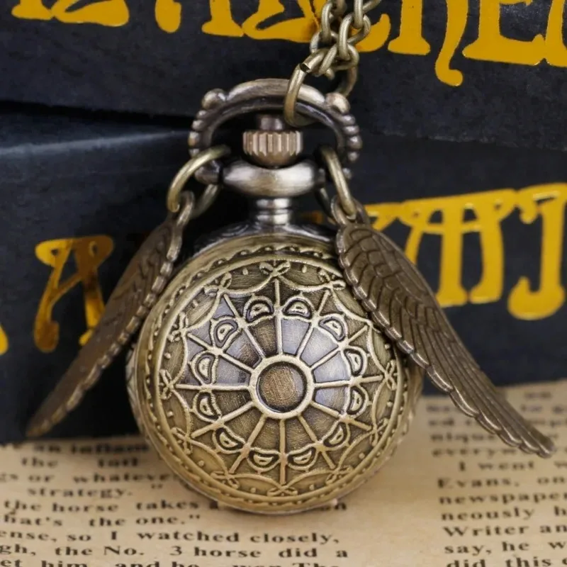 Vintage zakhorloge mannen vrouwen beste cadeau nieuw ontwerp quartz ketting hanger ketting cadeau voor kinderen Reloj De Bolsillo Magic