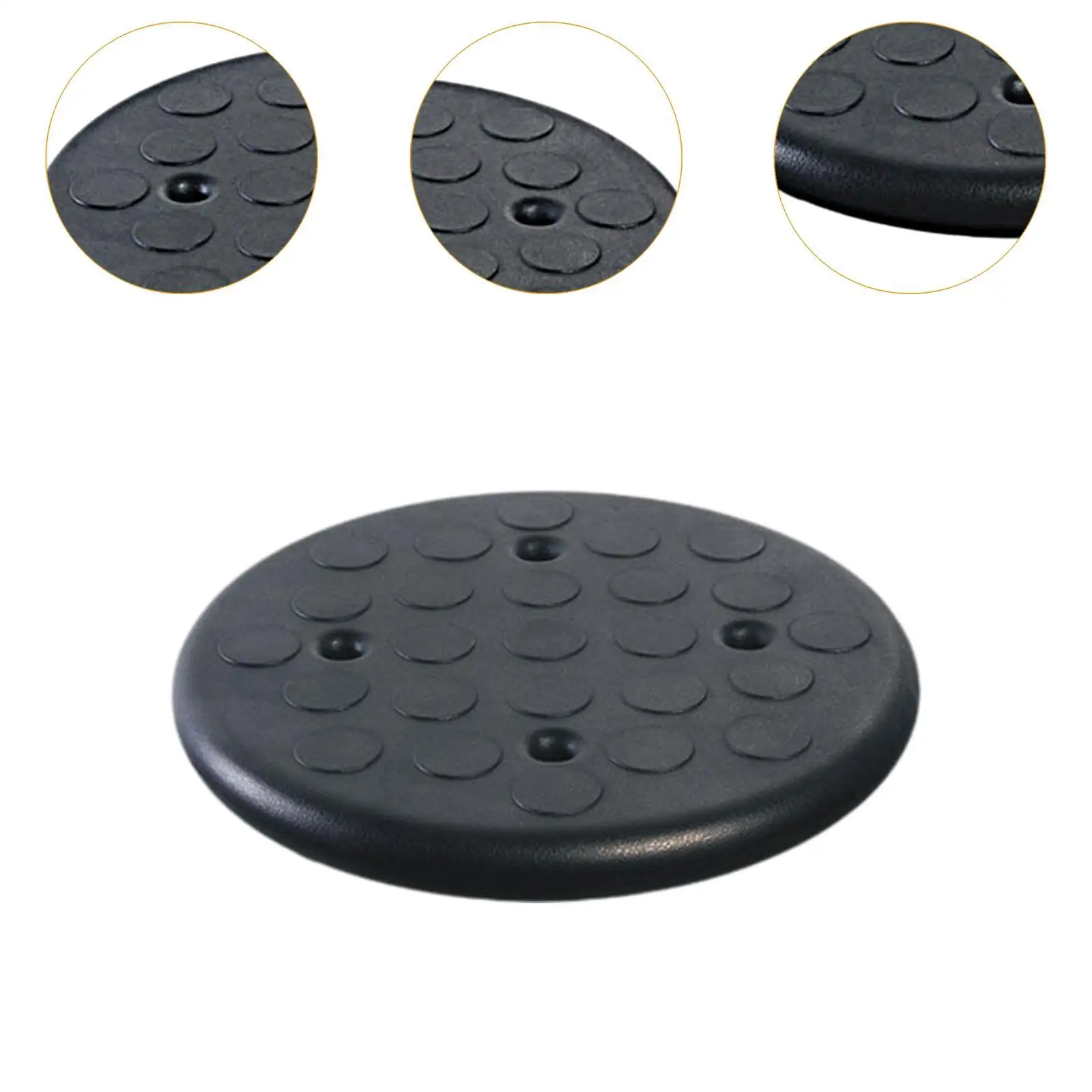 Accesorio para taburete de bar, pieza de asiento negra, diseño antiestático, suministro de cocina fácil de usar
