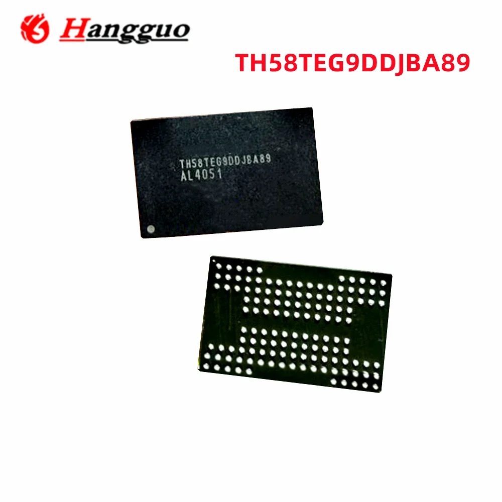 Original TH58TEG9DDJBA89 BGA-132 TH58TEG9 BGA132 64g high-speed flash memory IC chip solid particle