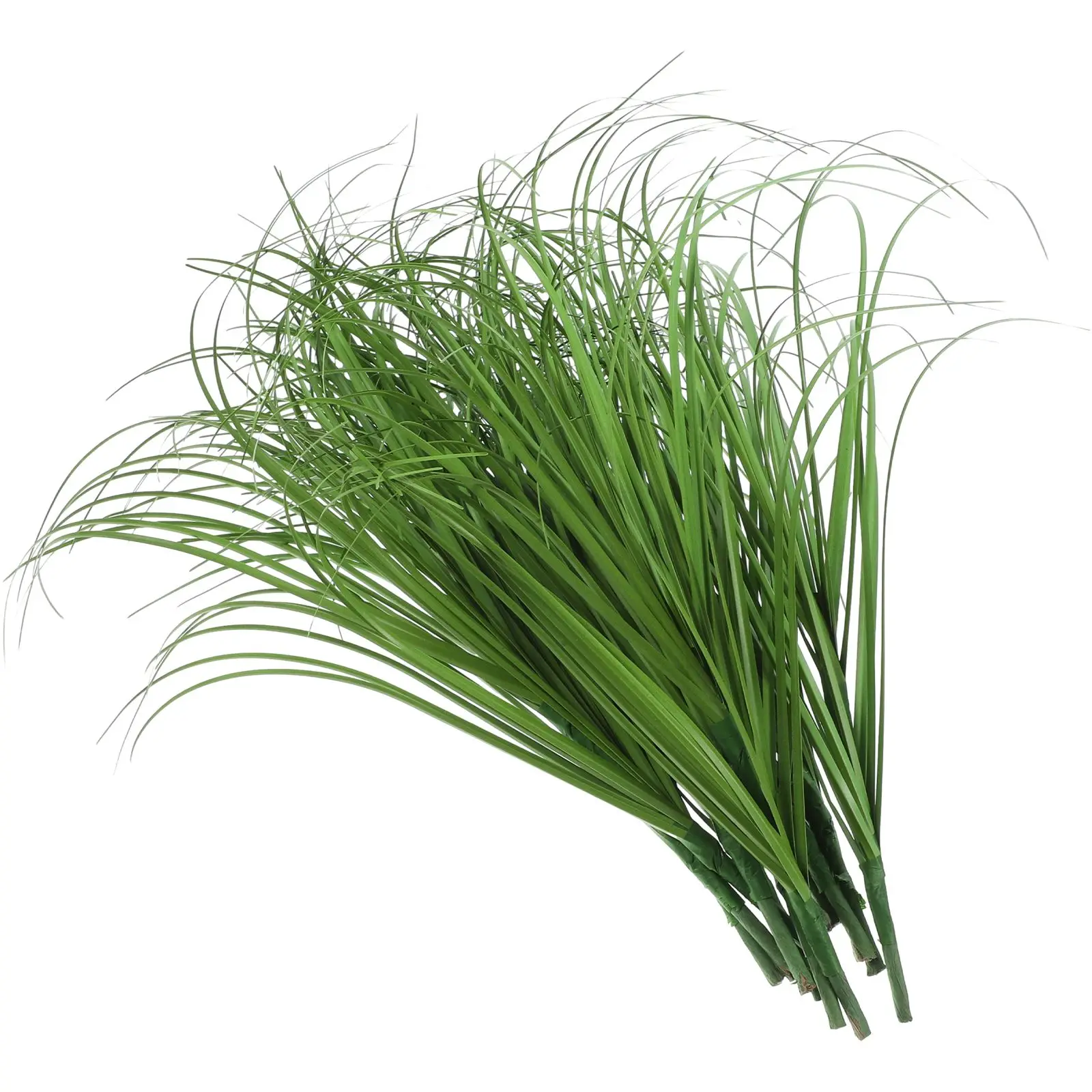 

12 Pcs Grow Artificial Green Stem Fake Weed Plants Grass Decoration Model Outdoor Rugs
