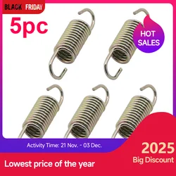 5PC Universal Motorcycle Rear Brake Pedal Lever Return Spring 50mm For Honda Kawasaki Yamaha Suzuki BMW