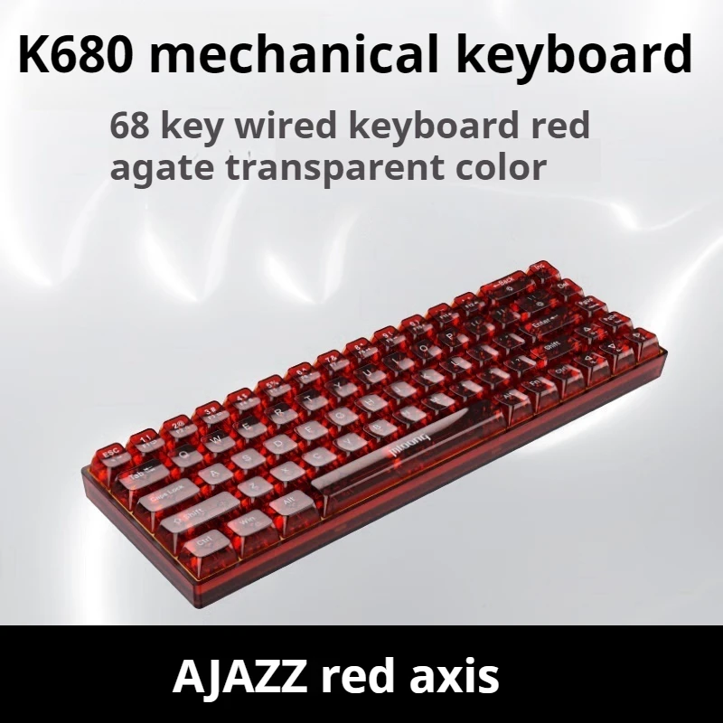 K680 Mechanical Keyboard Ntelligence Power Low Delay Office Saving Gaming Keyboard Serviceable Boyfriend Girls Birthday Present