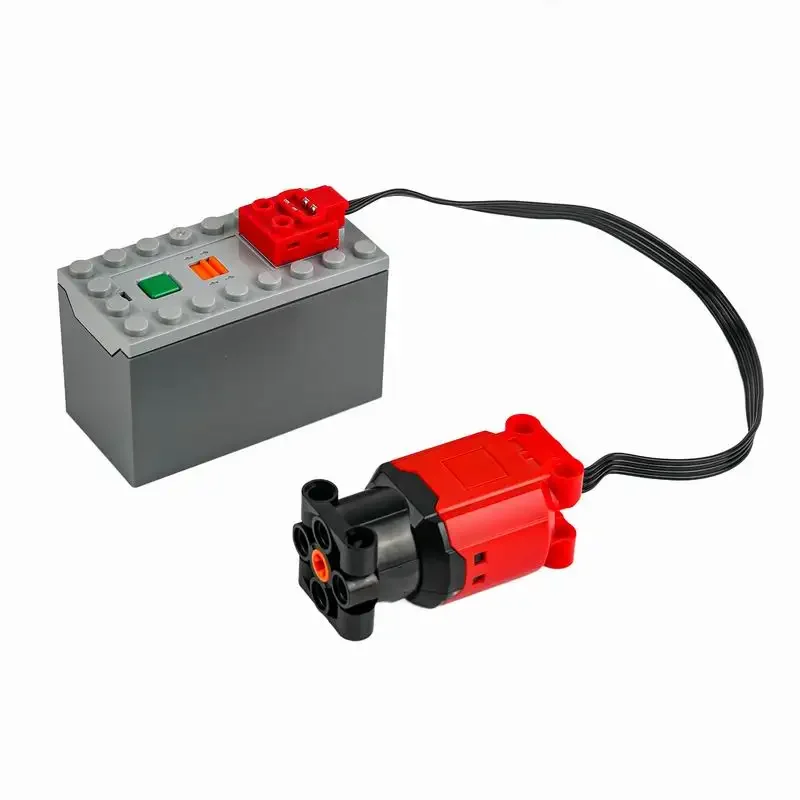 Servo de Motor L de alto par de 7,4 V para actualización de potencia de dirección de coche/camión MOC Compatible con sistemas de bloques de construcción
