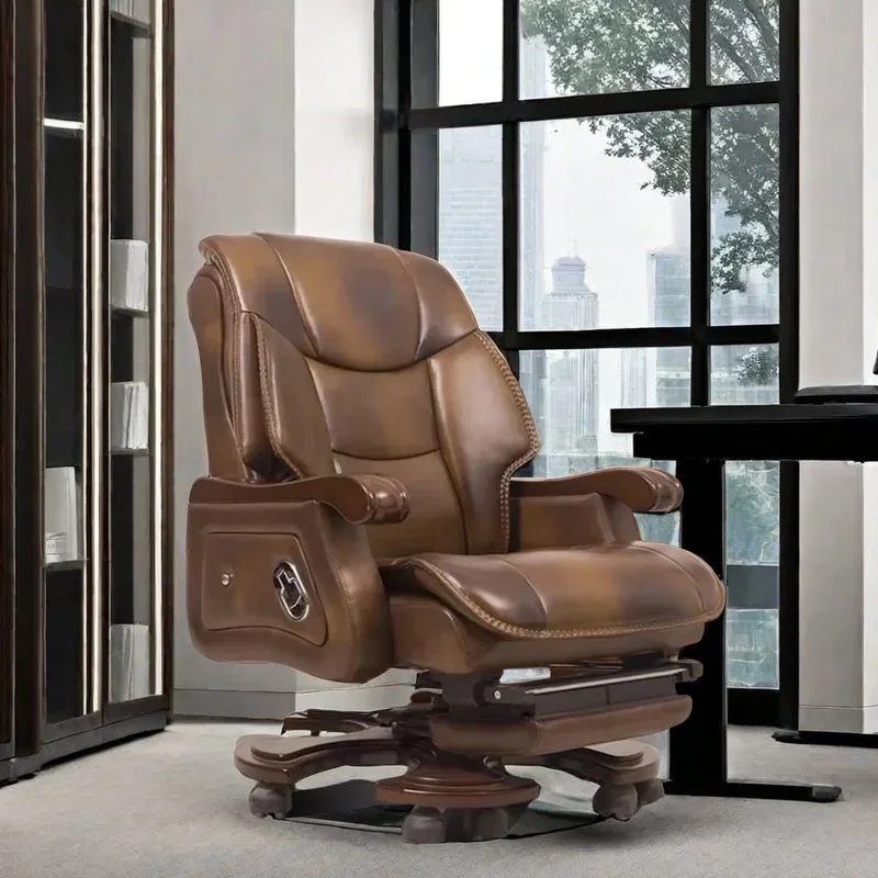 

Gamer Pc Chair Office Leg Rest Accent Bed Vanity Player Gamming Individual Reclining Furniture Home Wheels Luxury Desk Leather