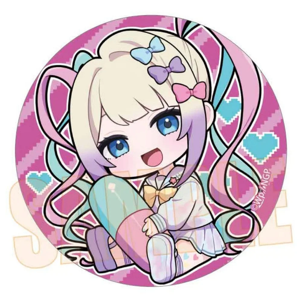Anime NEEDY GIRL OVERDOSE Ame-chan OMGkawaiiAngel Badge Cosplay Cute Anime Acrylic Stand Keychain Backpack decoration Fans Gift