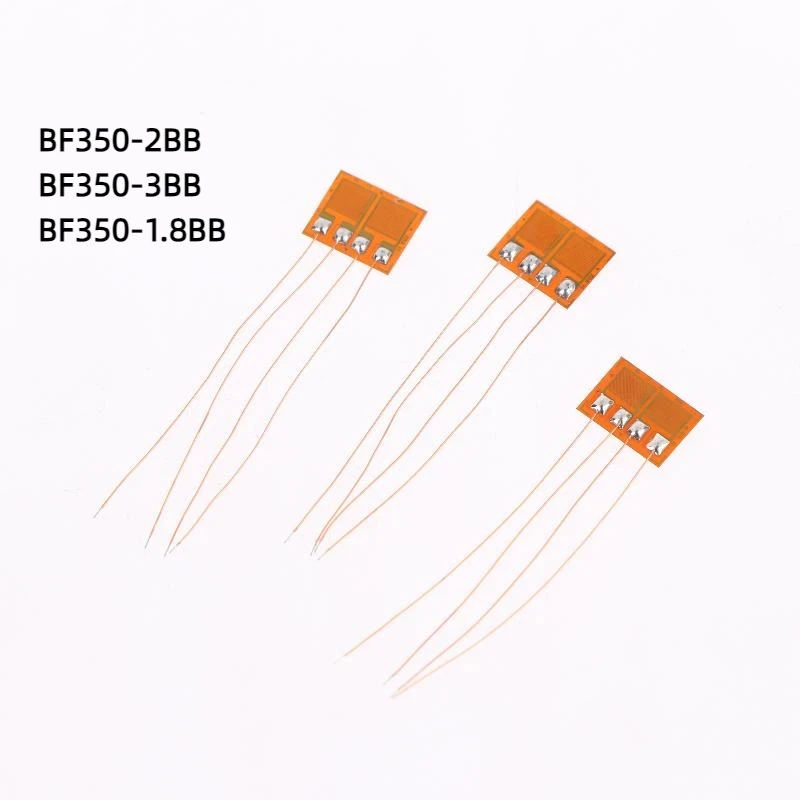2Pcs BF350-1.8BB/2BB/3BB Foil Strain Gauge / Half Bridge Strain Gauge BB Series Strain Gauge
