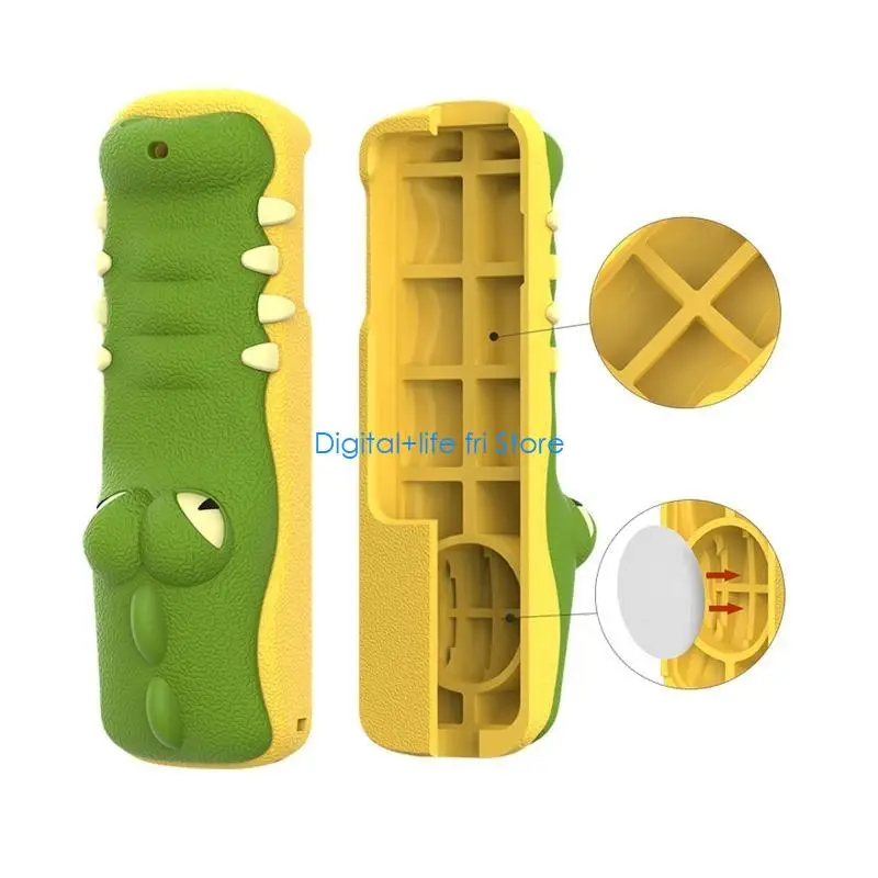 

E06D Protective for Case for TV 4 Anti-Slip Silicone Shockproof Impact-proof C