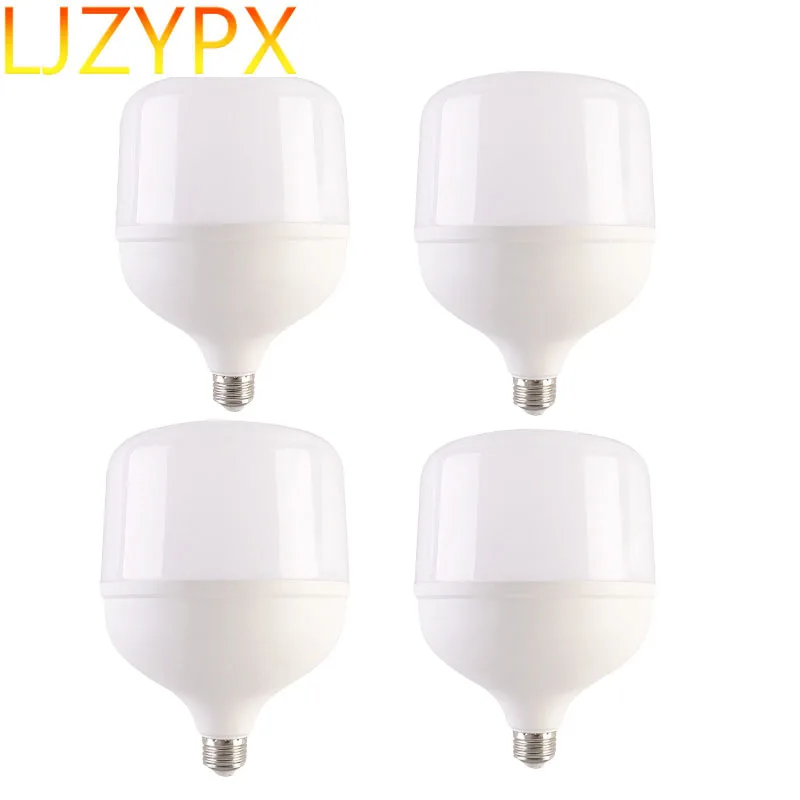 

4pcs E27 LED Bulbs For Home Wide Voltage No Flicker Light 100/110/220/230V 5W 10W 15W 20W 30W 40W 50W60W Energy Saving LED Bulbs