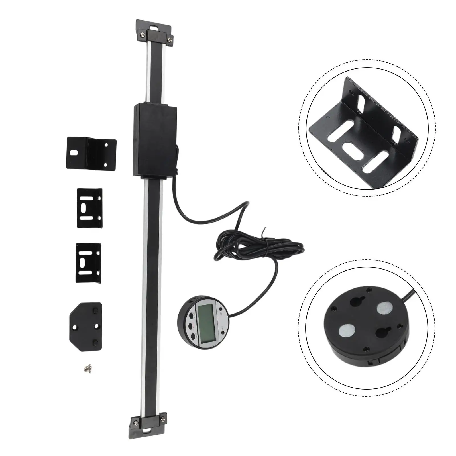 Compatible With Machine Tools DRO Remote Digital Readout Mounting Holes Plastic Shell Material Remote Reading Feature