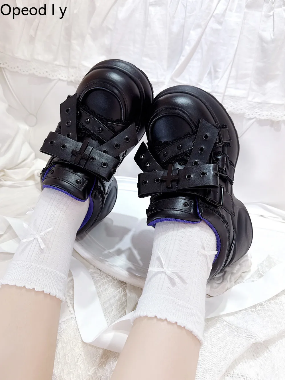 

Original Japanese Round Head Subculture Platform Shoes Sweet Girl Big Head Muffin Shoes Mine Series Student Casual Sports Shoes
