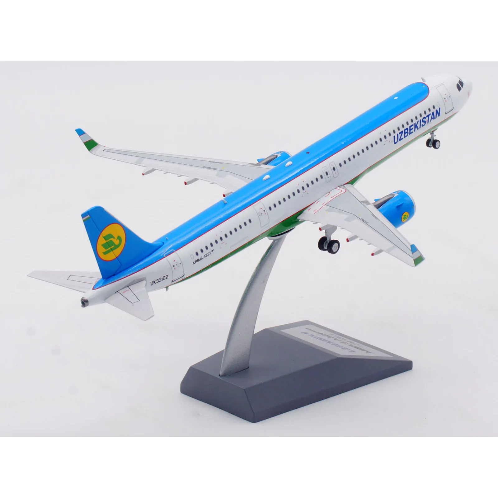 IF321HY0923 Alloy Collectible Plane Gift INFLIGHT 1:200 Uzbekistan Airways Airbus A321neo Diecast Aircraft Jet Model UK32102