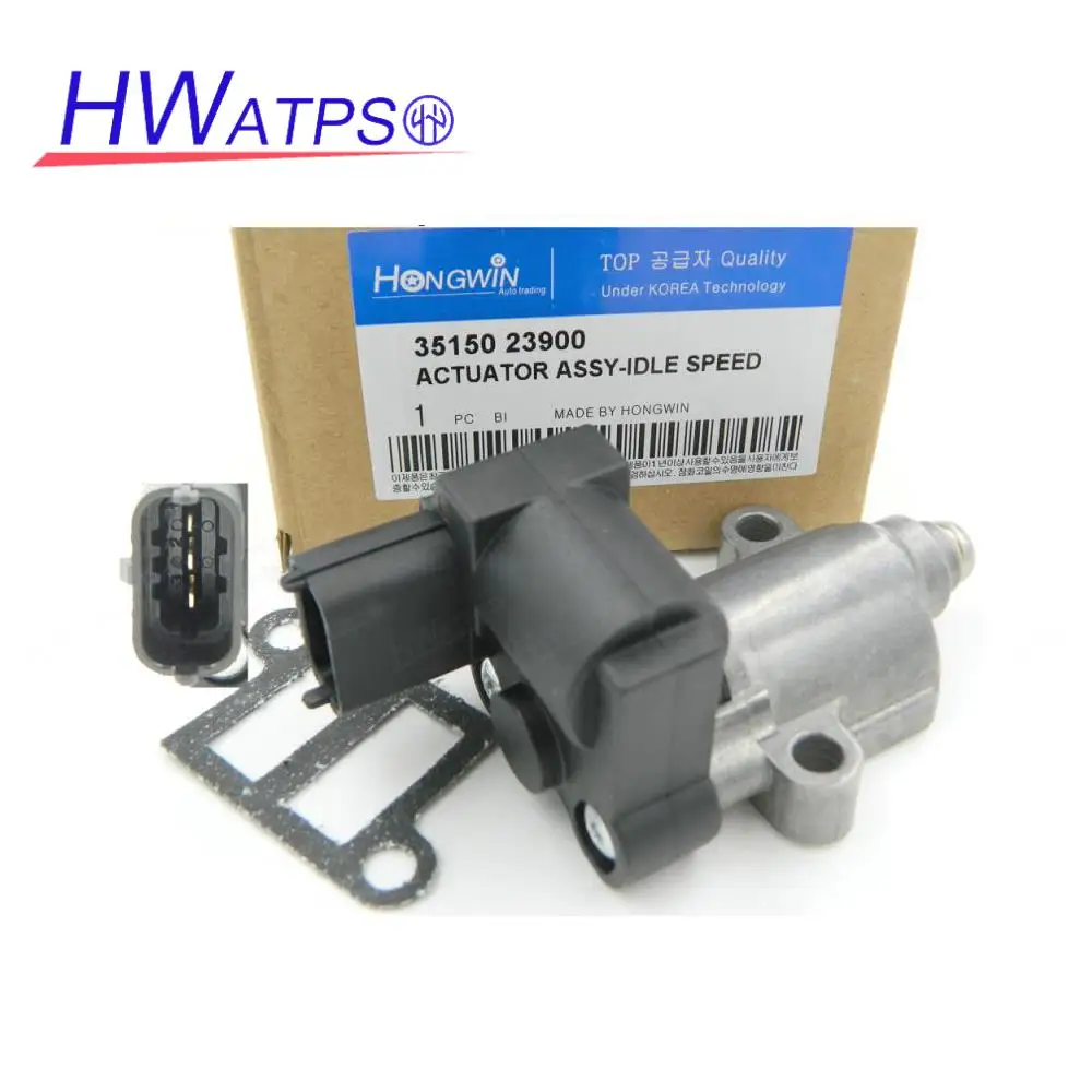 Idle Speed Air Control Valve 35150 23900 Fits Hyundai Elantra Tucson Tiburon Kia Spectra 5 Sportage Soul 2.0L AC4277 3515023700