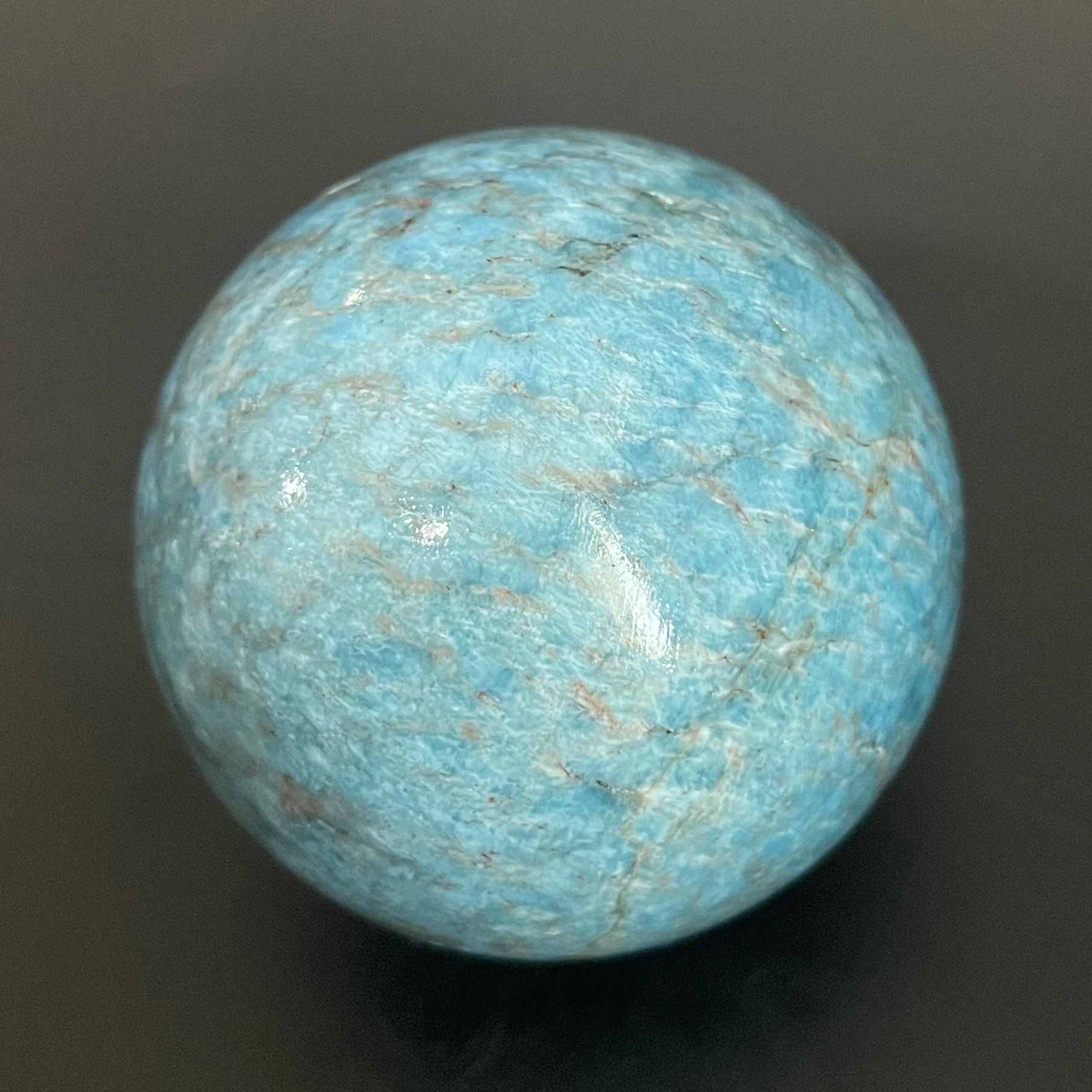 Natural Crystal Apatite Ball Rock Decoration Rough Polished Quartz Stone Healing - Image 3