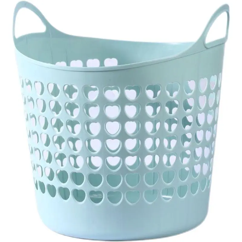 Household plastic laundry basket outfit clothes basket of laundry basket toys received toilet laundry basket