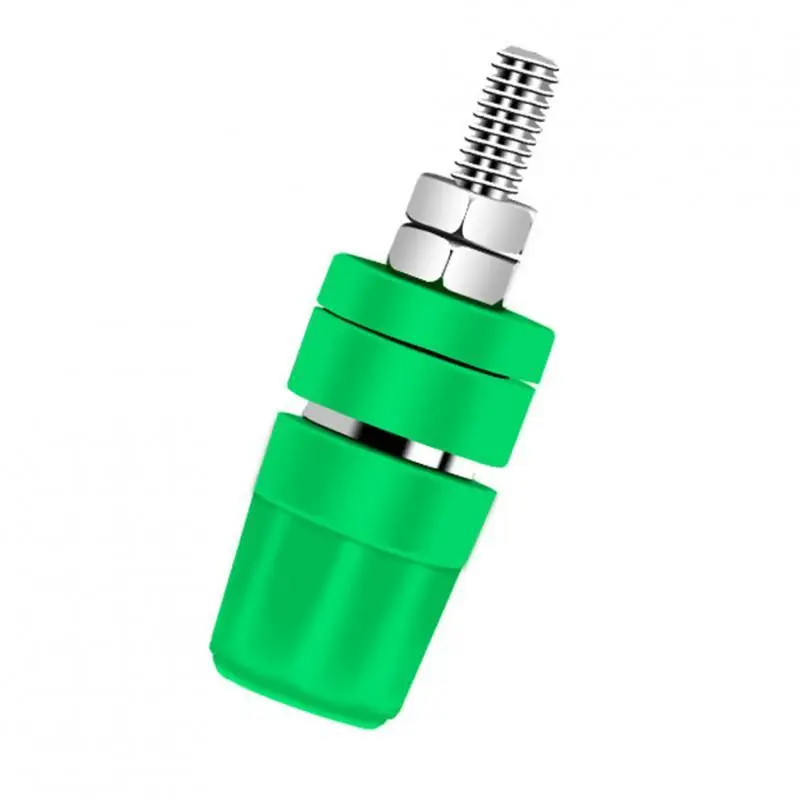 4mm Copper Banana Plug Jack Socket Durable Insulated Terminal Connector for Multimeter Test Tool