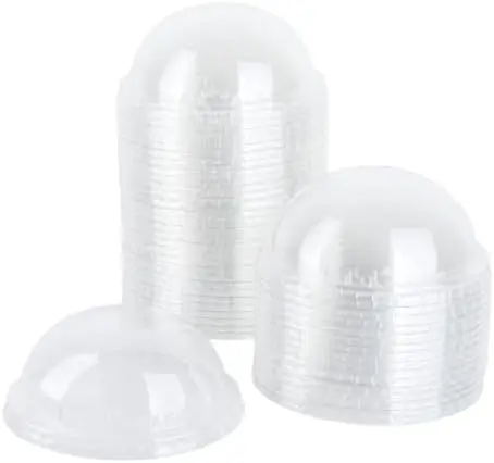 

PET Dome Lid for 32 oz PP & Paper Cold Cup - without Hole