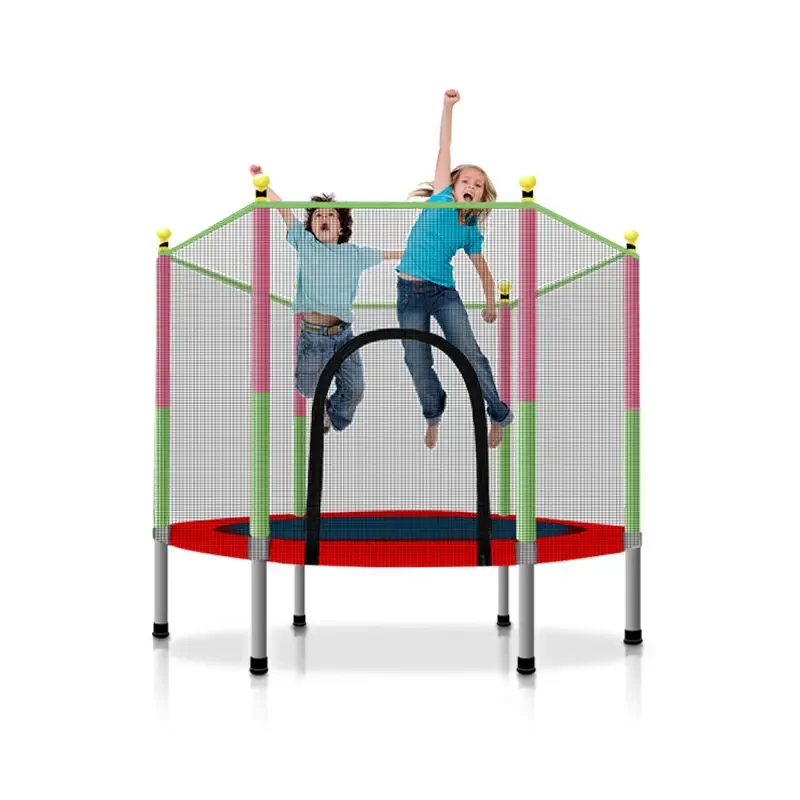 Factory price trampoline with net  cama elástica trampolim saltarinas