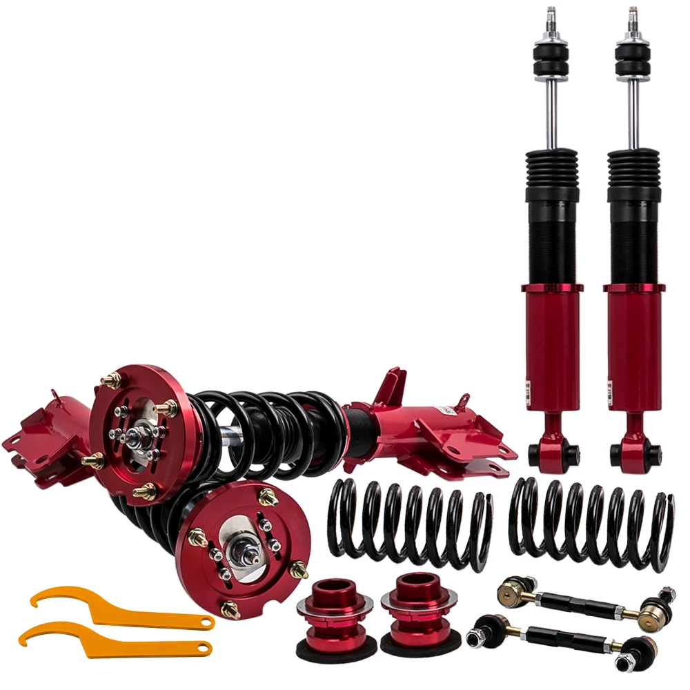 

Adjustable Damper Coilovers for Ford Mustang 2005-2014 Coil Spring Shocks Struts