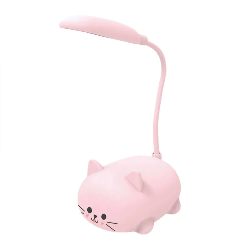 

Cartoon USB charging learning eye protection desk lamp LED bedroom children's bedside lamp