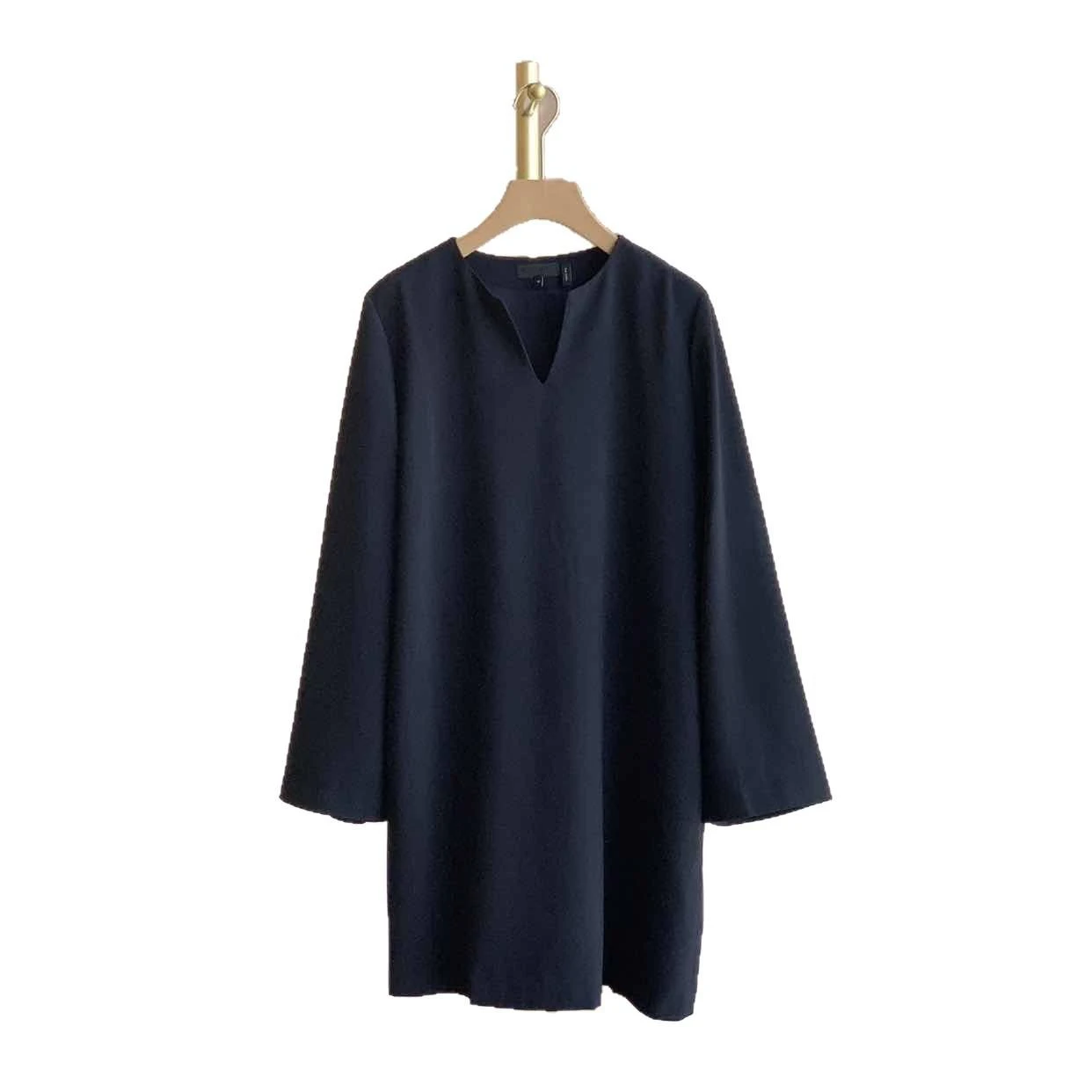 luxury-women's-casual-pullover-t-shirt-top-elegant-woven-plain-breathable-loose-plus-spring-anti-pilling-solid-pattern