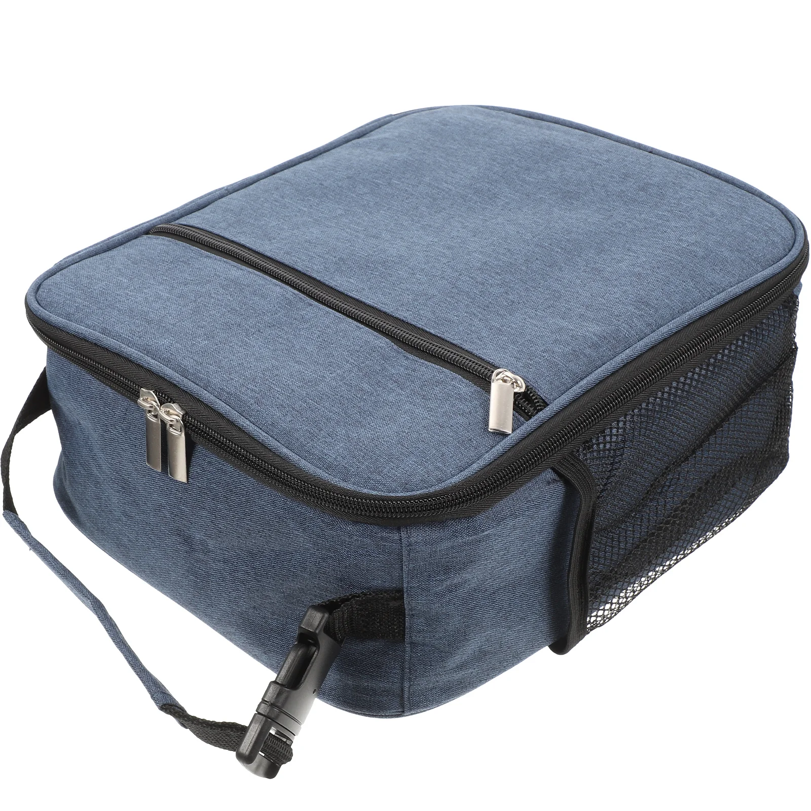 

Insulated Lunch Bag Large Capacity Thermal Container Outdoor Picnic Pouch Easy Clean Sturdy Zipper Design Portable