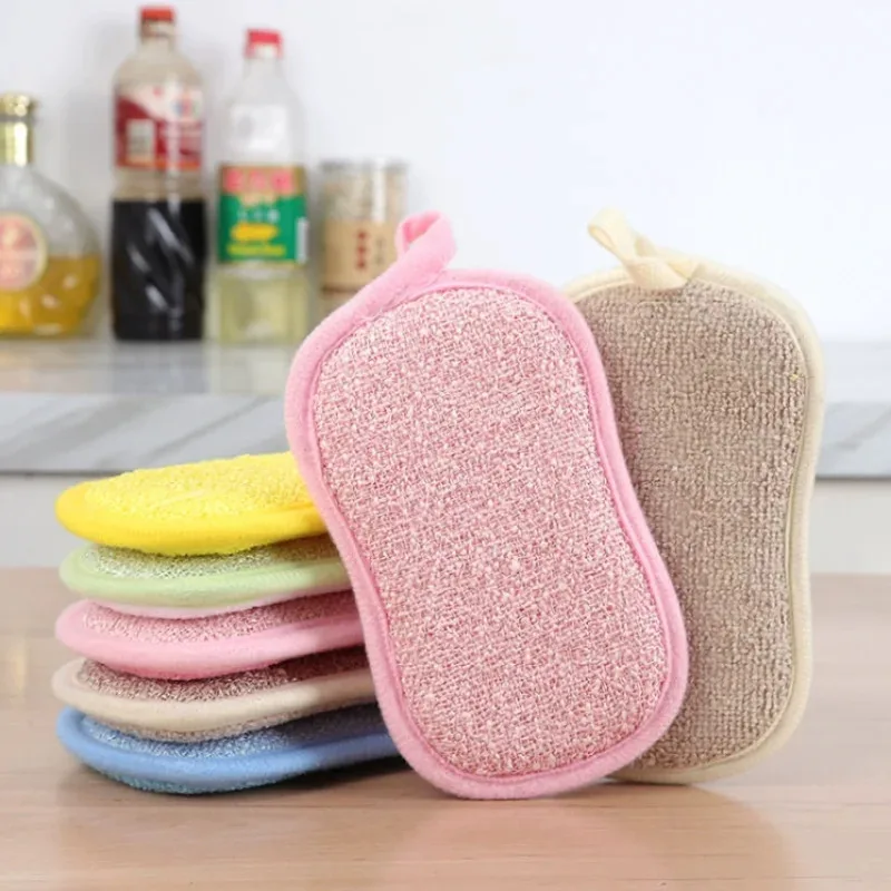 5/10pcs Reusable Washable Sponges Magic Sponge Eraser Kitchen Sponge Cleaning Product Gadgets Tools Kitchen Tools Accessories