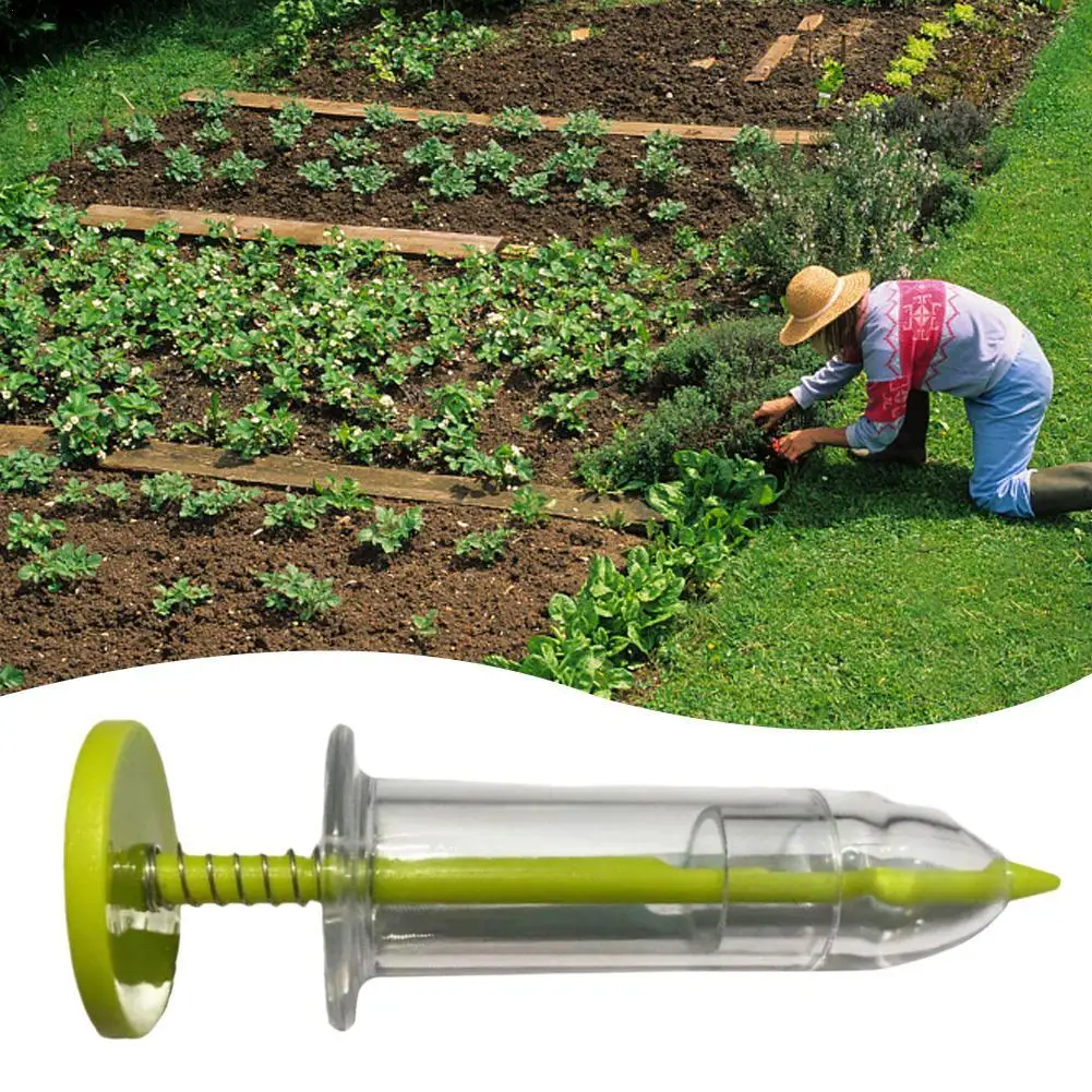 Mini Sowing Seed Dispenser Sower Small Spreader With Manual  Planter Hand Garden For Carrot Lettuce Grass And Spinach