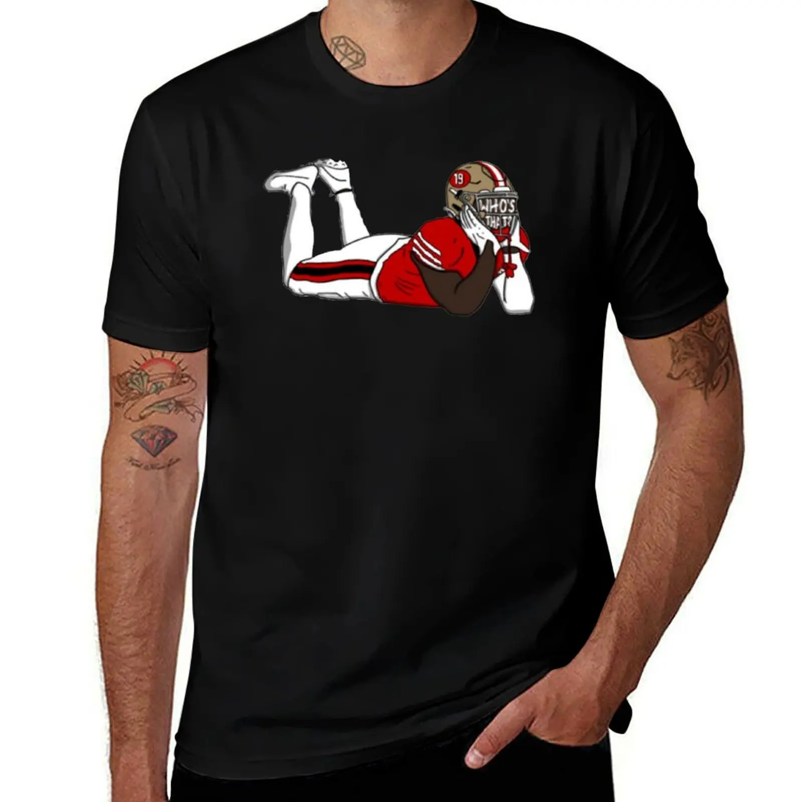 Who's That - DEEBO SAMUEL - The Original T-Shirt Festival Party Tee Top