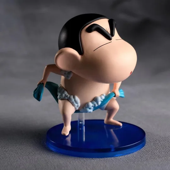 Nowe 8cm Figurki Anime Crayon Shin-Chan Seria Q-versja Lalka Dekoracja Samochodu Figurki Model Zabawki dla Dzieci Prezenty dla Fanów