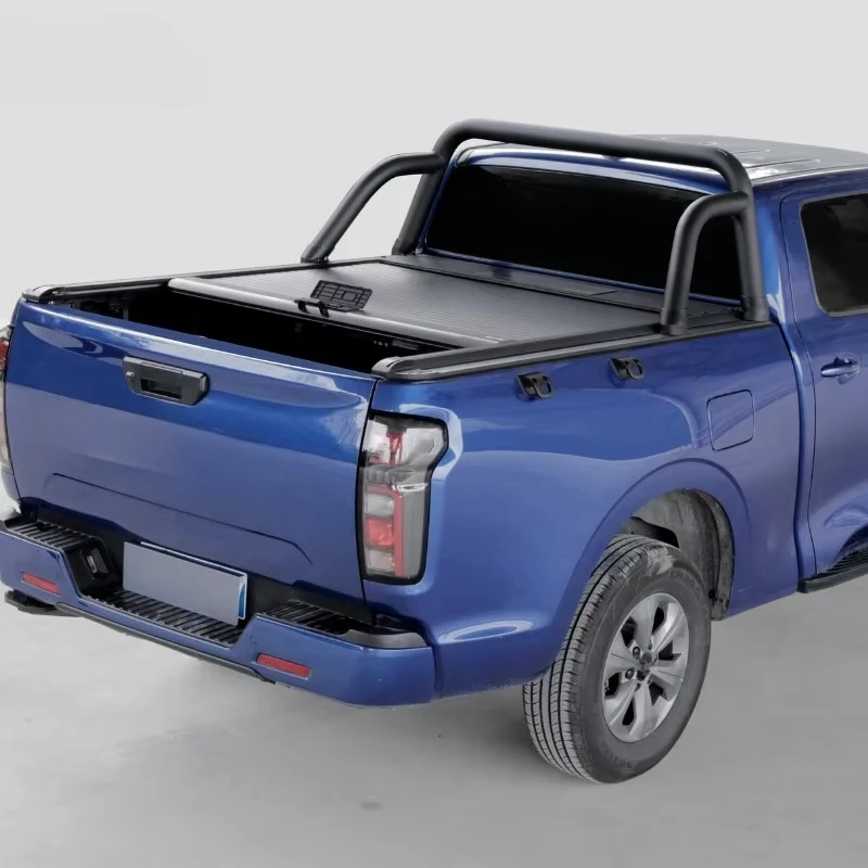 

Pickup Cargo Bed Cover for Tacoma Durable Roll Up Tonneau Lid Exterior Upgrade