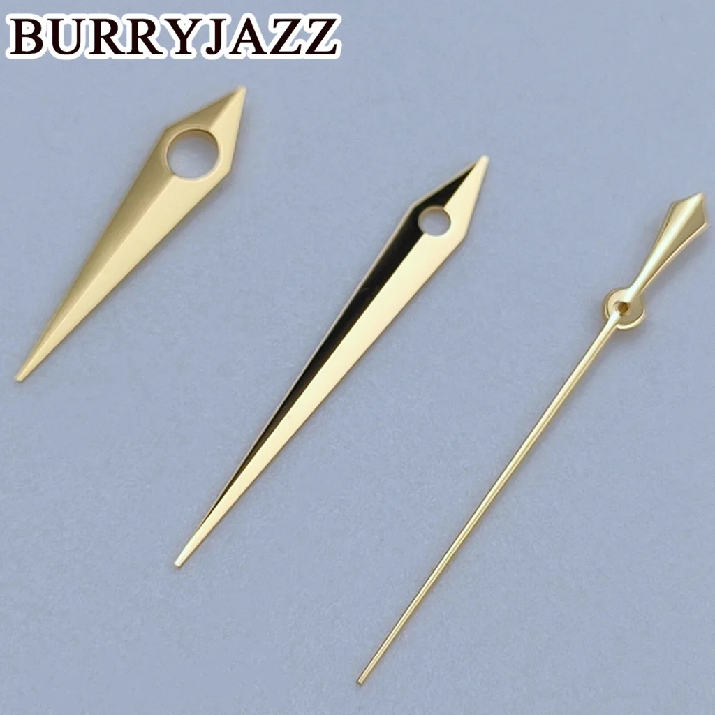 BURRYJAZZ jam tangan perak emas mawar, arloji NH35 NH36 NH38 7S26 7S36 4R35 4R36