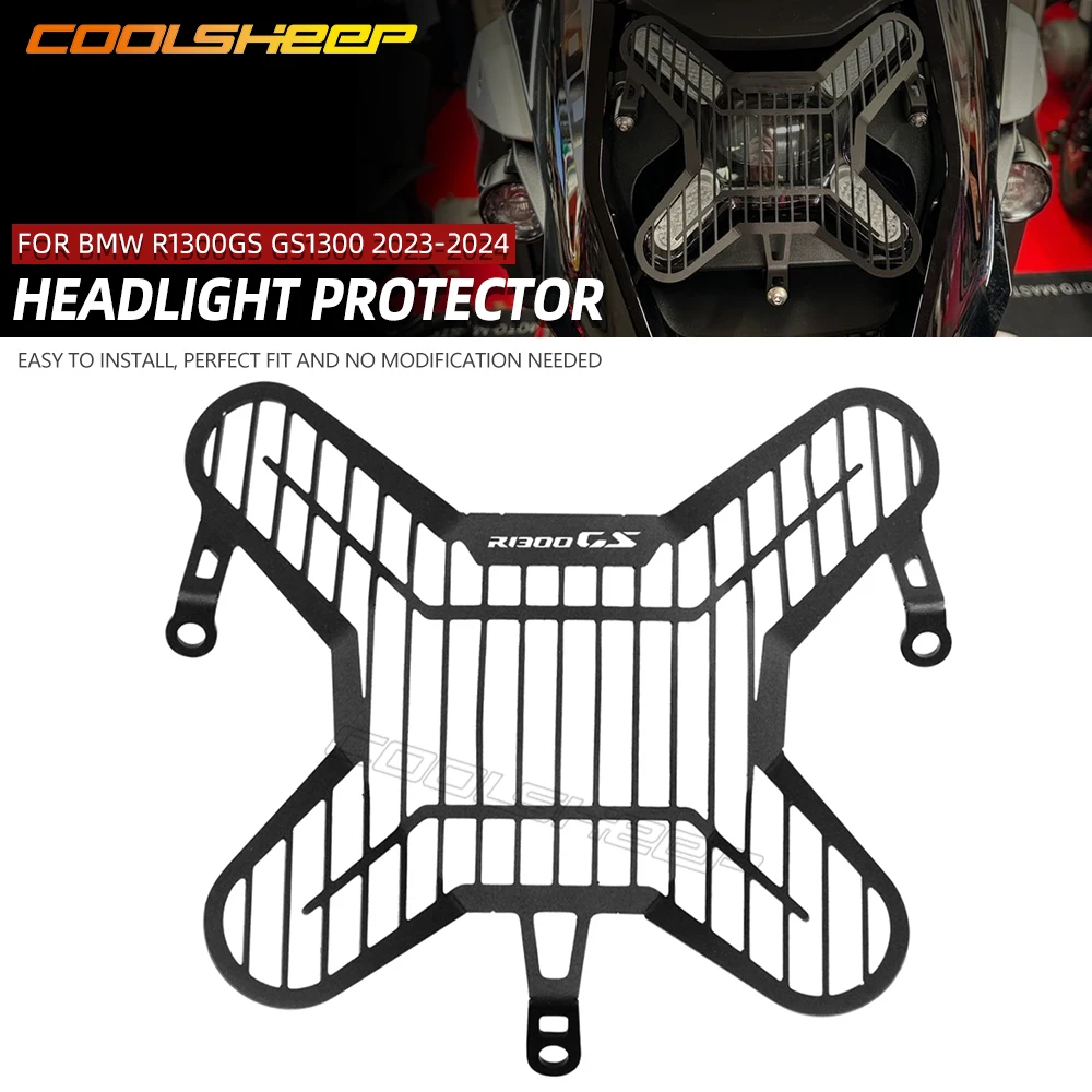 

For BMW R1300GS R 1300GS GS1300 GS 1300 2023-2024 Motorcycle Accessories Headlight Protector Head Light Guard Protector Cover