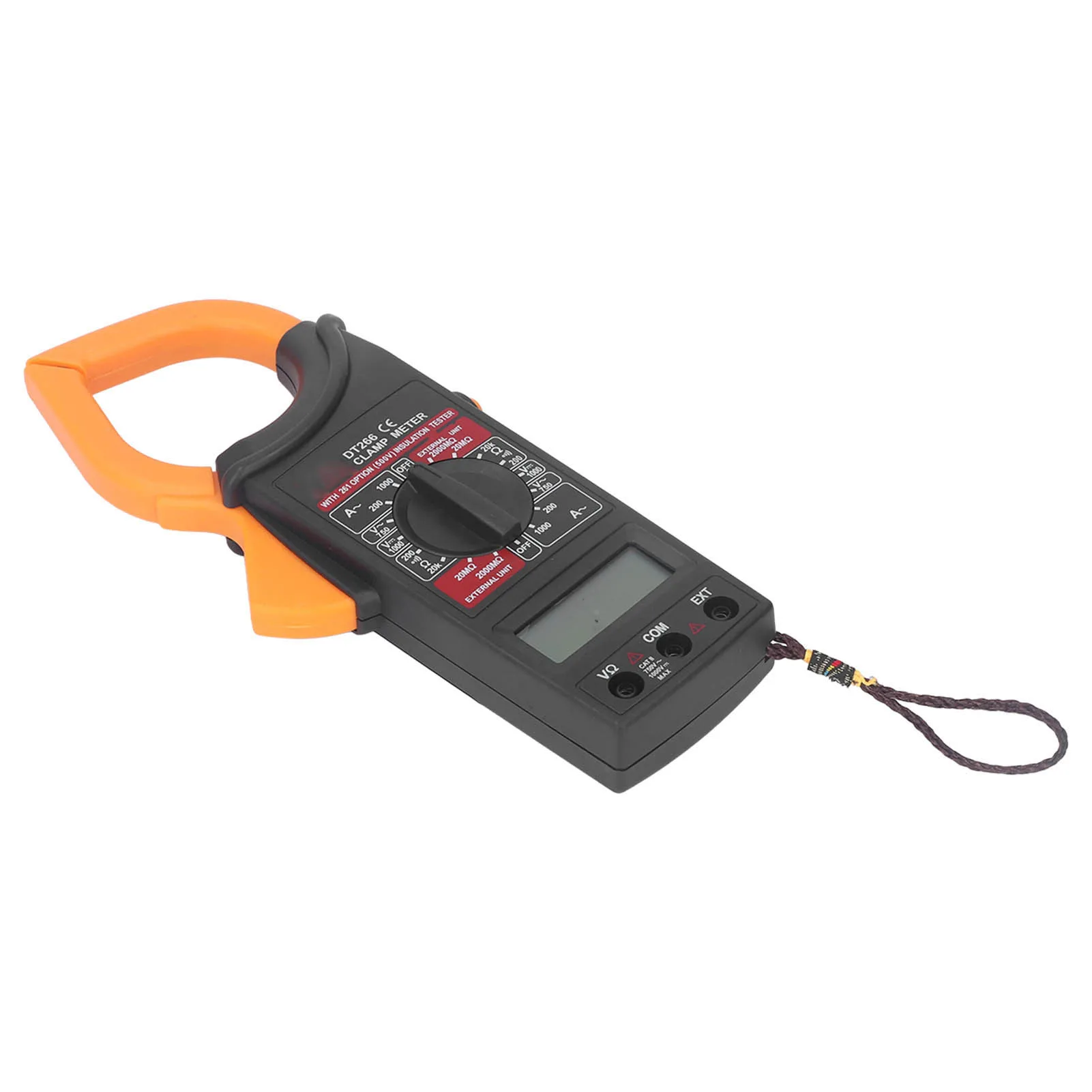 Digital Clamp Meter Handheld Electrical Voltage Tester Electrical Tool for Measure Current Voltage Clamp Meter Clamp Tester
