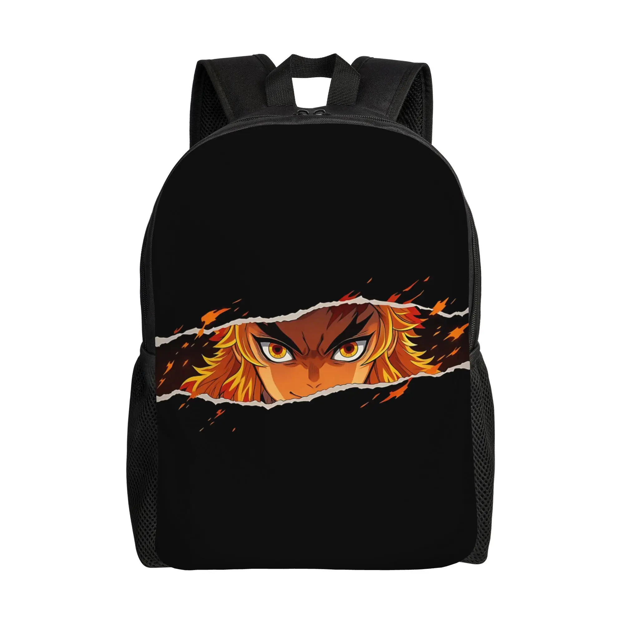 

1Piece Backpack Eyes New School Year Storage Bag Office Work Demon Slayer Back To School Gift New Term Starts