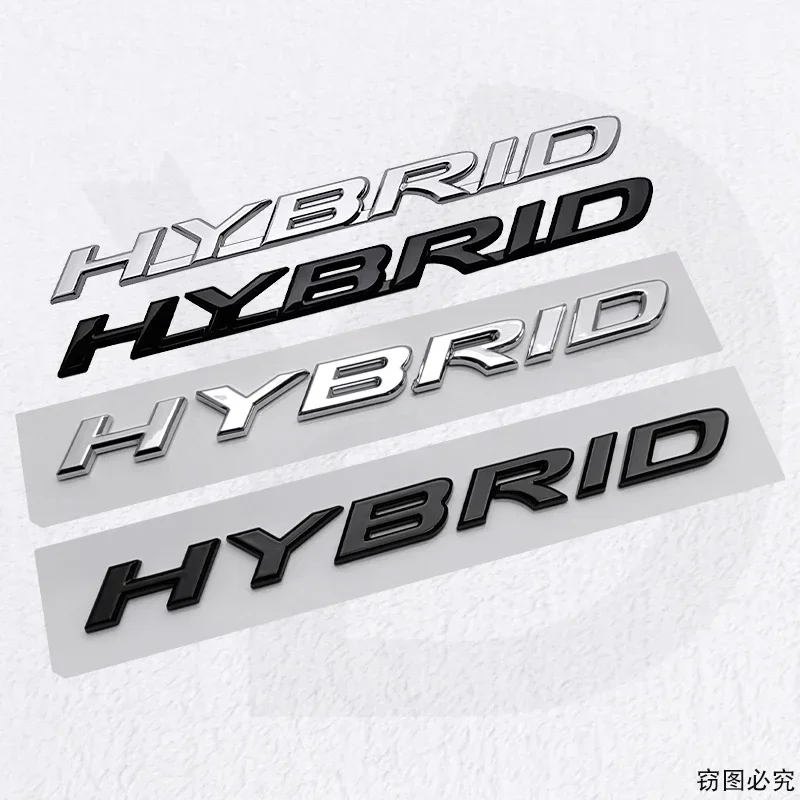 

ABS Car Stickers Car Trunk Badge Decal for Lexus HYBRID Emblem RX350 IS300 ES250 ES200 ES330 ES350 IS250 GS300 CT200H