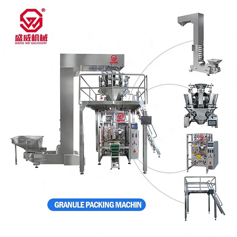 Puffed Food Packaging Juice Pouch Sunflower Automatic Filling Milk Processing And Rice Cake Packing Machine