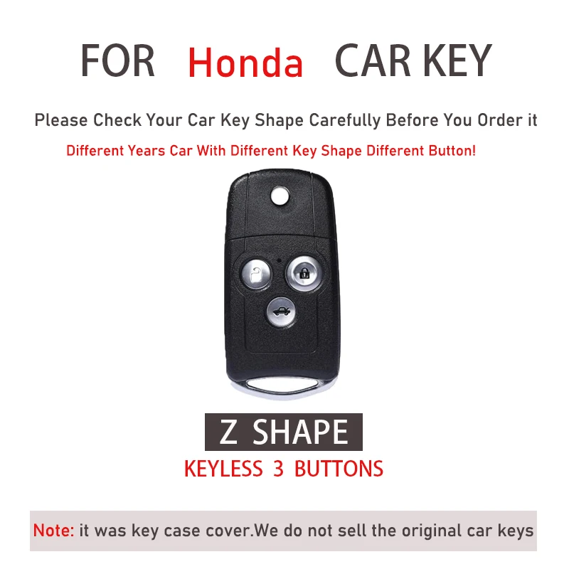 Flip Key TPU Car Key Case Cover per 2011 2012 2013 2014 Acura TSX Remote Key Fob 2007 2008 2009 2010 2011 2012 2013 Acura MDX