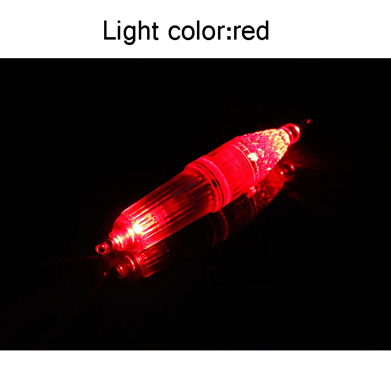1 Stück LED 14cm Doppelköpfiges Blinkendes Angellicht Unterwasser-Köderlicht für Meeresfischerei Geeignete Angelausrüstung – Detail 6