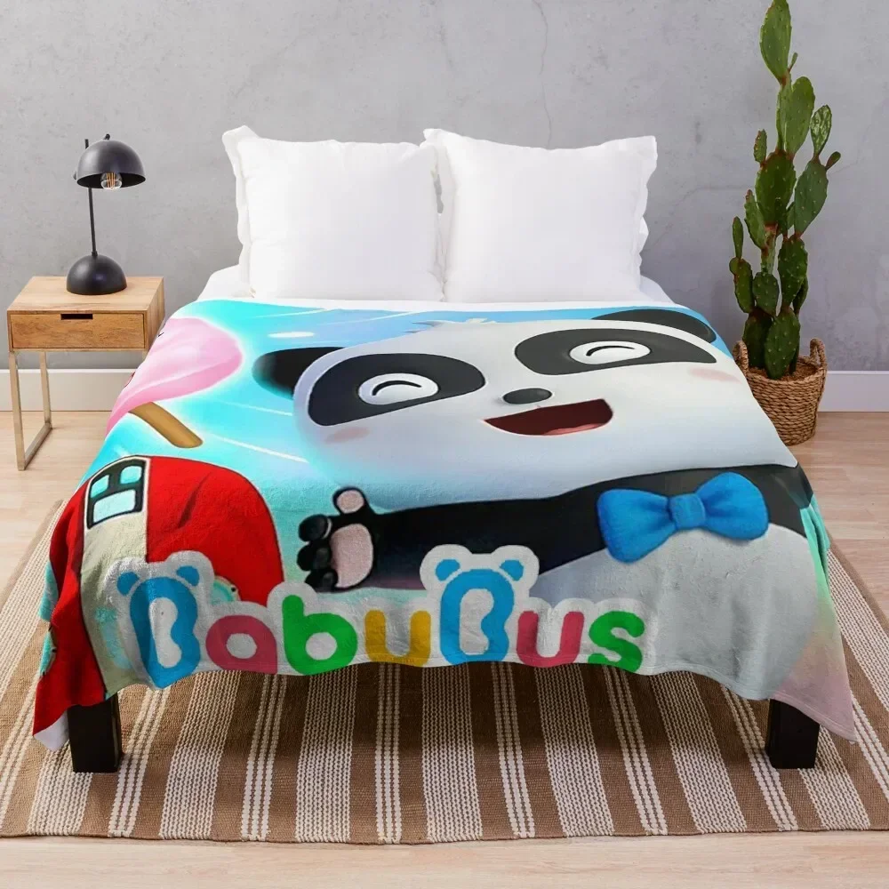 

Fourbus New BabyBus Baby Bus for kids 2020 Throw Blanket For Sofa Thin Luxury St Blankets