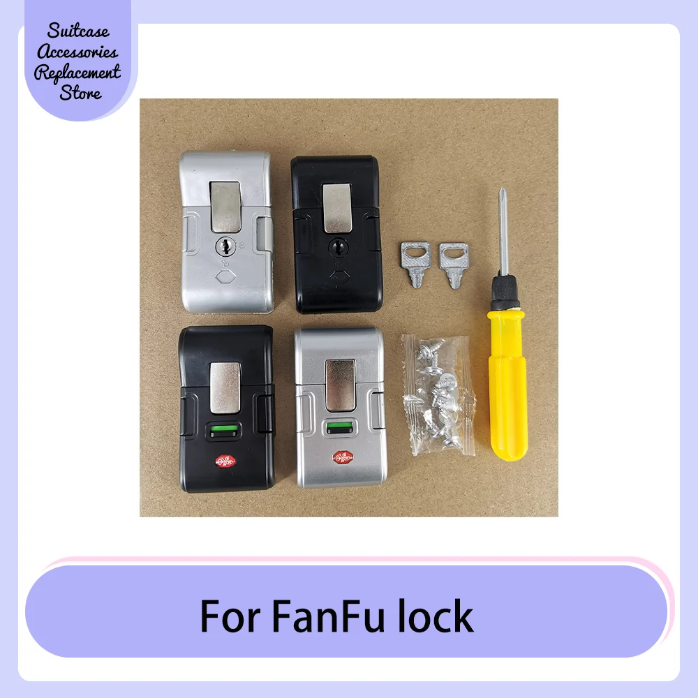 For FanFu Combination box lock accessories pull rod box Suitcase buckle Universal parts replacement buckle Travel suitcase