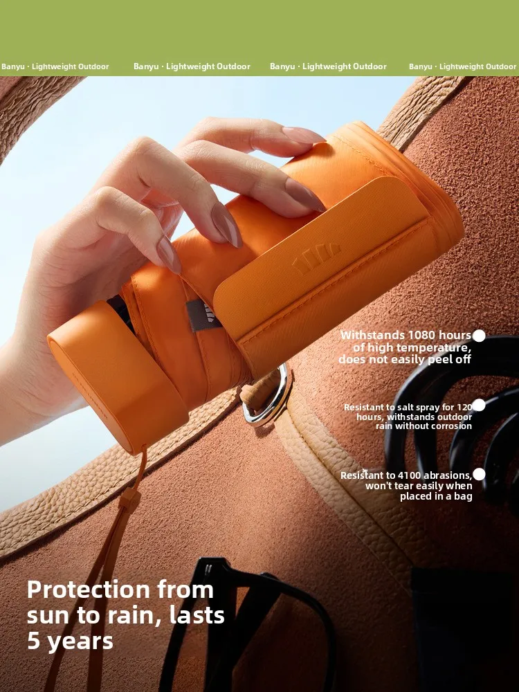 

BeneFufu Bla Glue Sunade Umbrella Card Fem Lightweight Six-fold Summer Small Sun-bloing Sun Umbrella