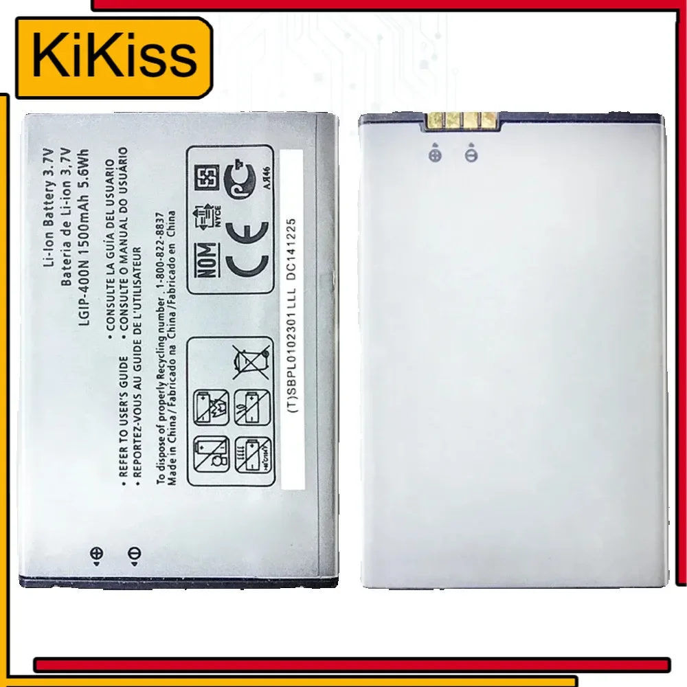 Replacement Battery LGIP-400N For LG OPTIMUS M/C/U/V/T/S/1 VM670 LS670 MS690 P500 P509 P503 P520 GX200 GX300 GW620 GM750 GT540