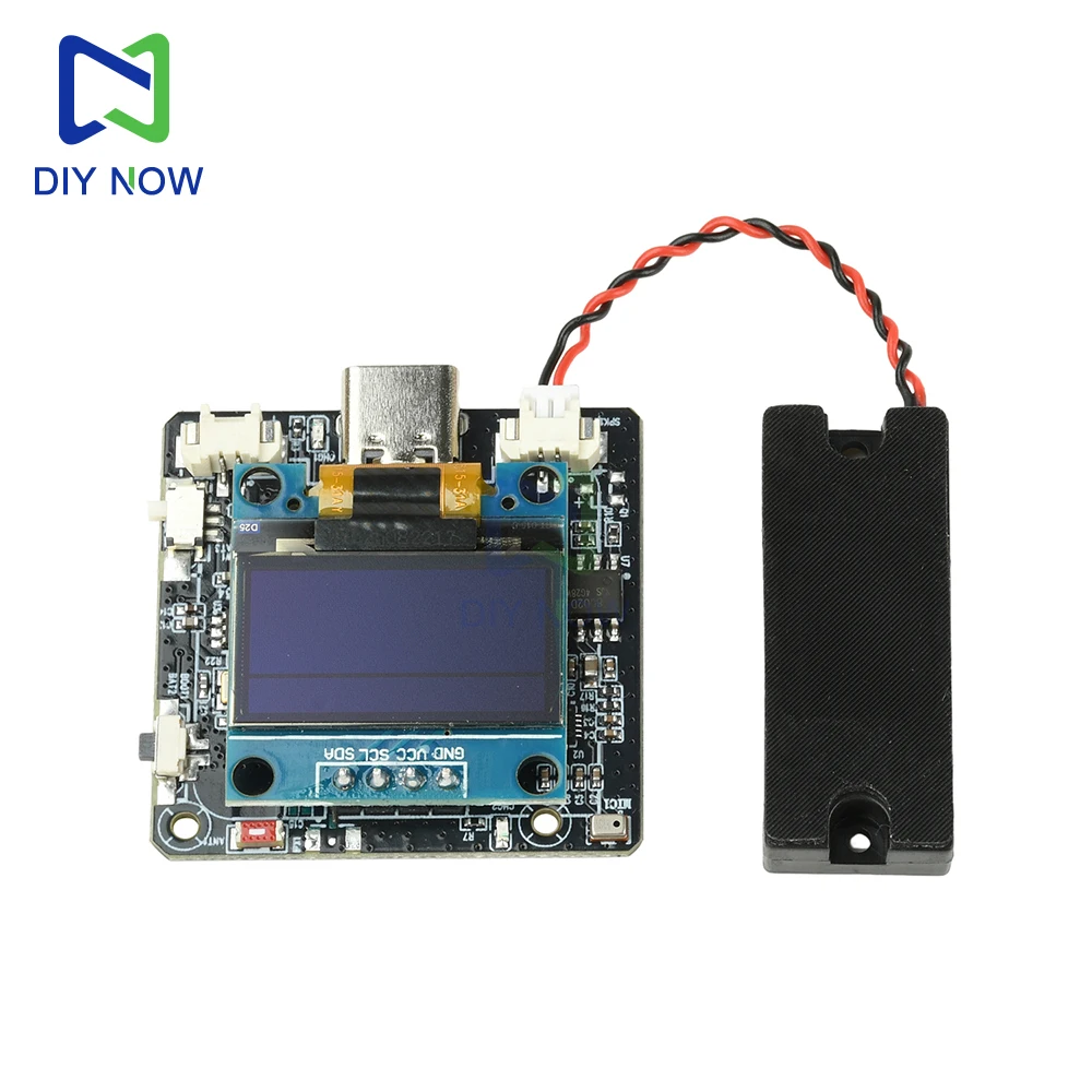 ESP32-C3 placa de desenvolvimento de tela de 0,96 polegadas módulo de voz conversa AI para Xiaozhi para Deepseek para modelos Doubao Qwen AI