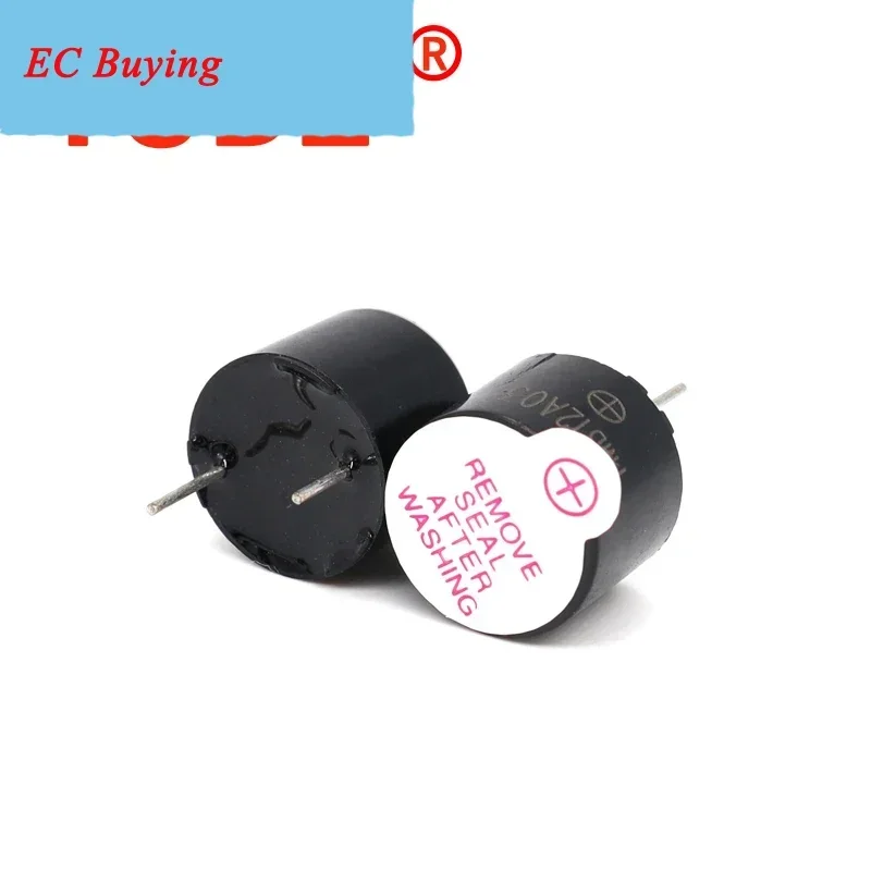 10pcs/lot 3V 12095 Active Buzzer Magnetic Long Continous Beep Tone Alarm Ringer 12x9.5mm Active Piezo Buzzers TMB12A03