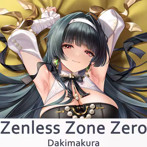 Zenless Zone Zero Astra Yao Dakimakura 2WAY Hugging Body Pillow Case Anime Otaku Pillow Cushion Cover Xmas Gifts