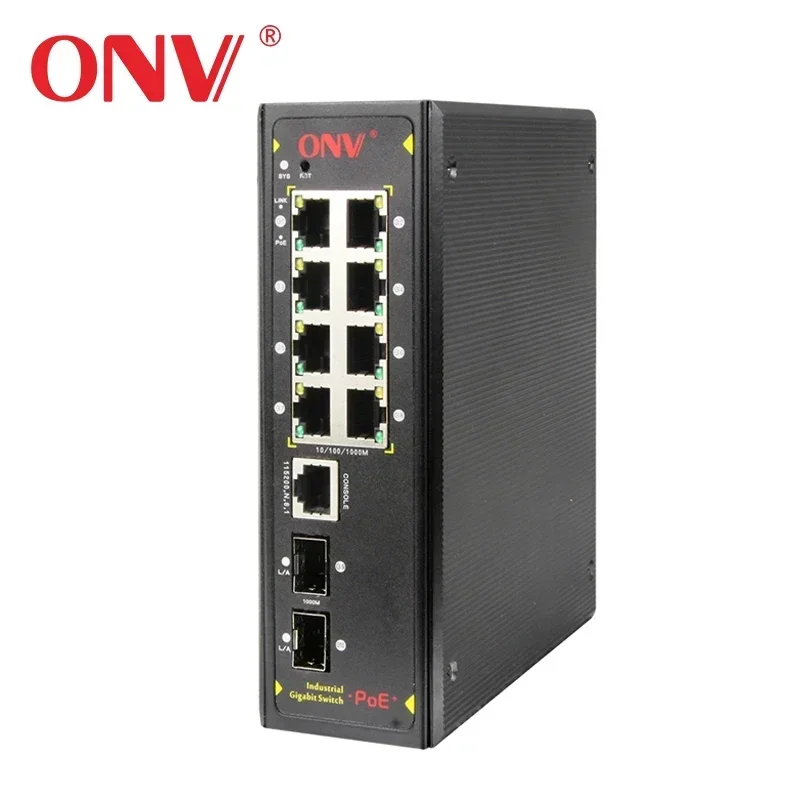 AvaCore ONV 10 port  managed switch (ONV-IPS33108PFM-04) available