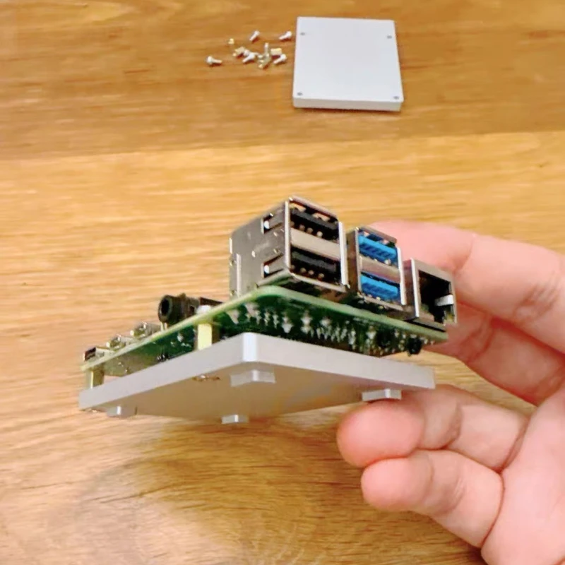 raspberry-pi-アルミニウム合金ベース、cnc-カスタム加工