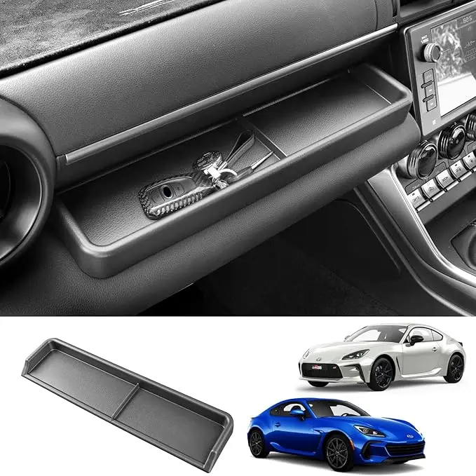 For Subaru BRZ ZD8 Toyota GR86 ZN8 2021 2022 2023 2024 2025 Organizers Car Co-Pilot Glove Box Storage Tidying Phone Accessories