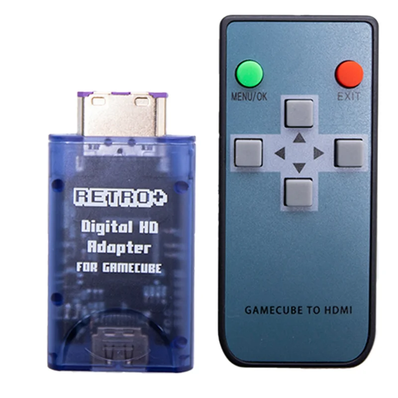 

Practical-Retroplus Tech Digital -Compatible Adapter For Nintendo Gamecube -Compatible Line Doubler For NGC Converter Du
